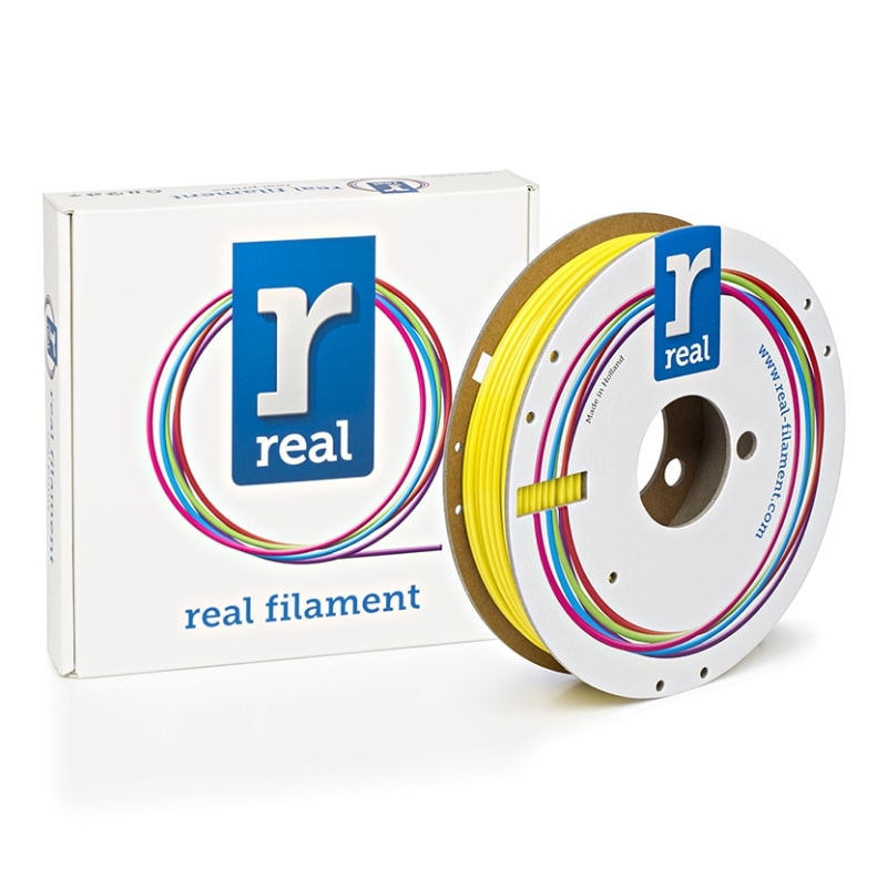 3D Printer Filament REAL PC PETG 2.85mm Spool of 0.5Kg Yellow (NLPETGSYELLOW500MM3)