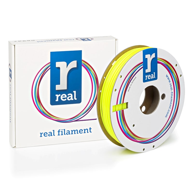 3D Printer Filament REAL PETG 2.85mm Spool of 0.5Kg Translucent Yellow (NLPETGTYELLOW500MM285)