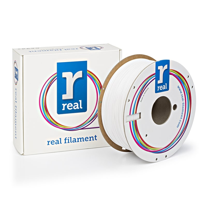 3D Printer Filament REAL PETG 2.85mm Spool of 1Kg White (NLPETGSWHITE1000MM300)