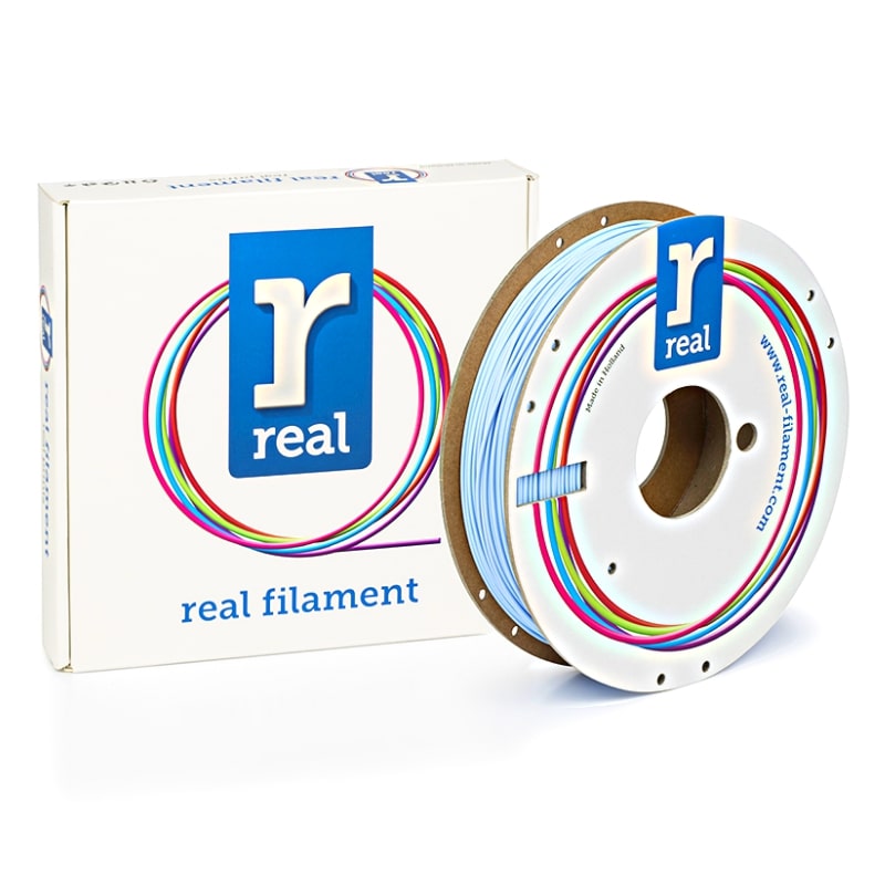 3D Printer Filament REAL PLA 1.75mm Spool of 0.5Kg Light blue (NLPLALBLUE500MM175)