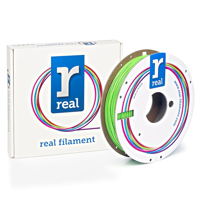 3D Printer Filament REAL PLA 1.75mm Spool of 0.5Kg Nuclear Green (NLPLANGREEN500MM175)