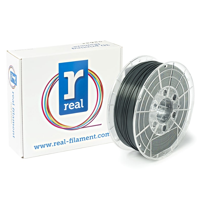 3D Printer Filament REAL PLA 1.75mm Spool of 1Kg Grey (NLPLAGRAY1000MM175)