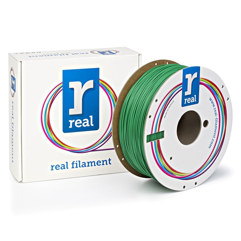 3D Printer Filament REAL PLA 1.75mm Spool of 1Kg Green (NLPLAGREEN1000MM175)