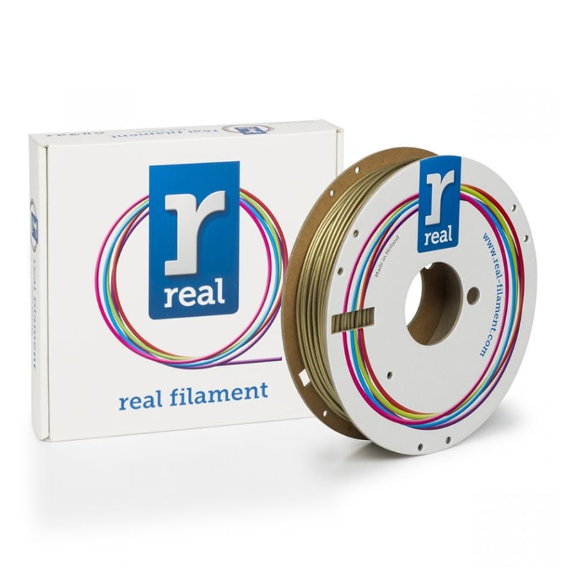 3D Printer Filament REAL PLA 2.85mm Spool of 0.5Kg Sparkle Gold Medal (NLPLASPRKGOLD500MM285)