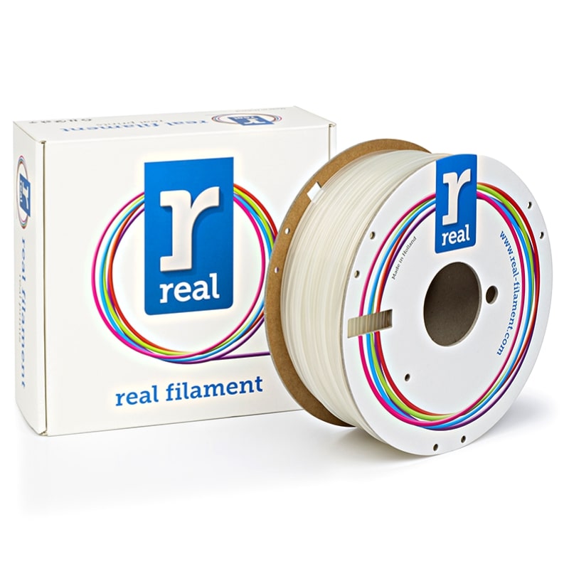 3D Printer Filament REAL PLA 2.85mm Spool of 1Kg Neutral/uncolored (NLPLANATURAL1000MM3)