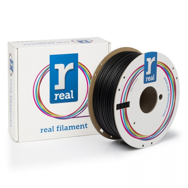 3D Printer Filament REAL PLA PRO 2.85mm Spool of 1Kg Black (NLPLAPROBLACK1000MM285)