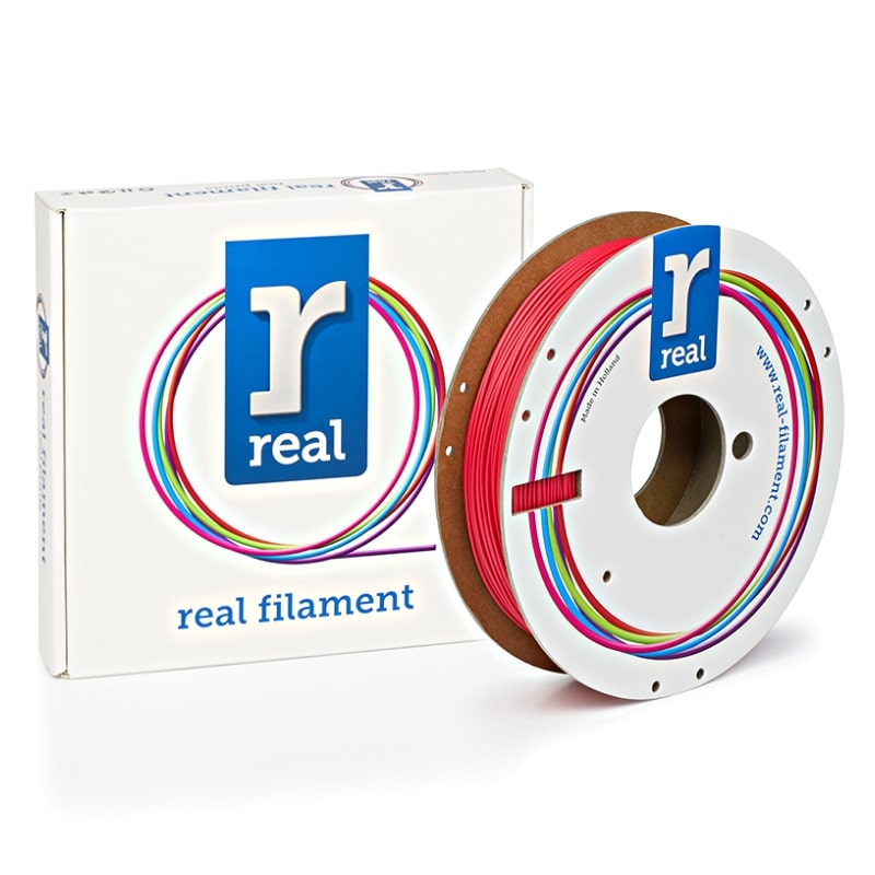 3D Printer Filament REAL RealFlex 1.75mm Spool of 0.5Kg Red (REALFLEXRED500MM175)