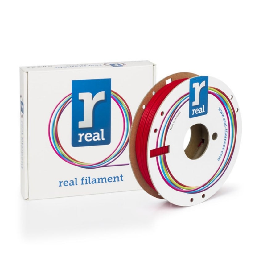 3D Printer Filament REAL PLA Tough 1.75mm Spool of 0.5Kg Red (NLPLATRED500MM175)
