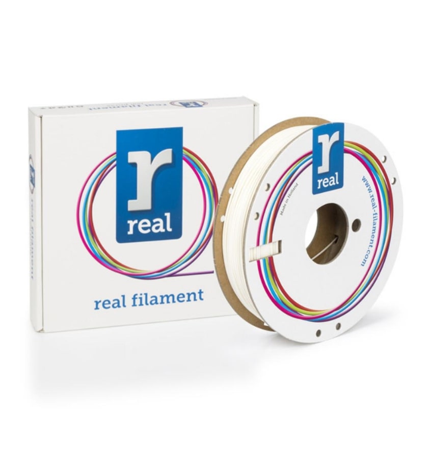 3D Printer Filament REAL PLA Tough 1.75mm Spool of 0.5Kg White (NLPLATWHITE500MM175)