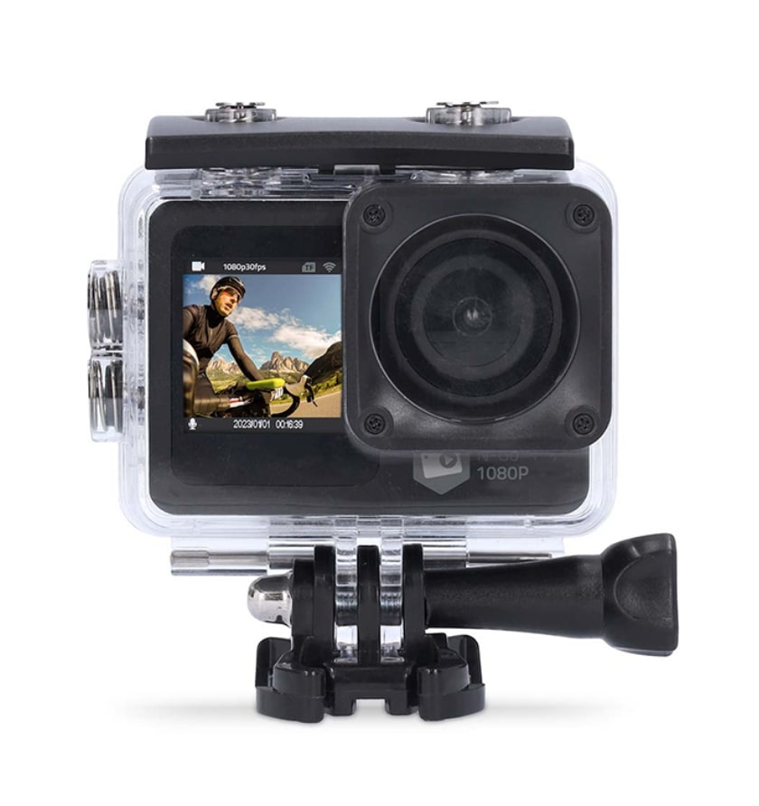 Action Camera NEDIS 1080p@30fps 12MP up to 32 GB MicroSD (ACAM31BK)