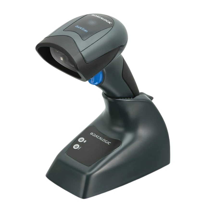 BARCODE SCANNER DATALOGIC QBT2430 (Με Base Station και USB Cable) (qbt2430-bk-btk1)