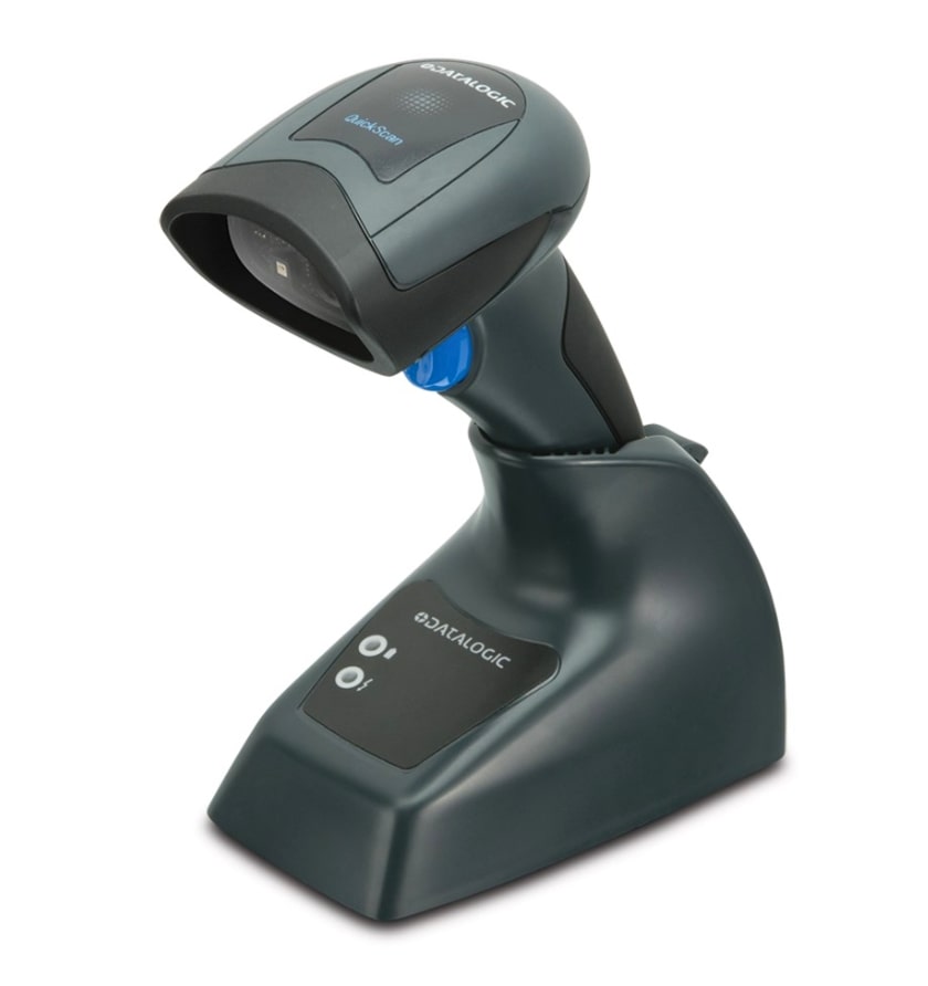 BARCODE SCANNER DATALOGIC QUICKSCAN QM2131 (SCANNER + CRADLE/RECEIVER + USB CABLE) (qm2131-bk-433k1)