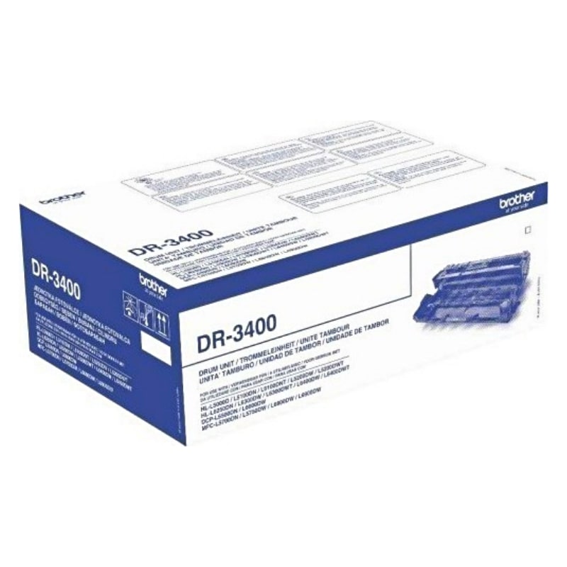Drum BROTHER DR-3400 Black Γνήσιο - 50.000 σελ. (DR 3400)