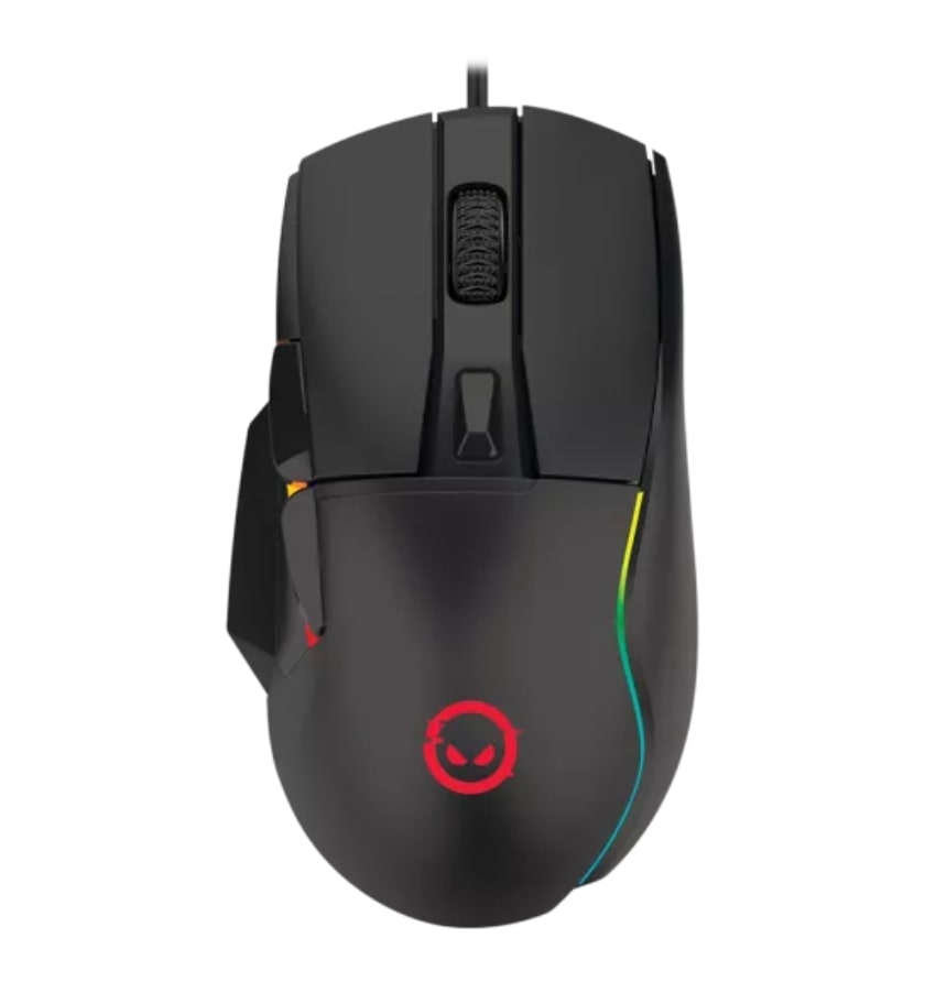 Gaming Ποντίκι Lorgar Jetter 357 RGB UV 6 buttons Wired Black (LRG-GMS357)