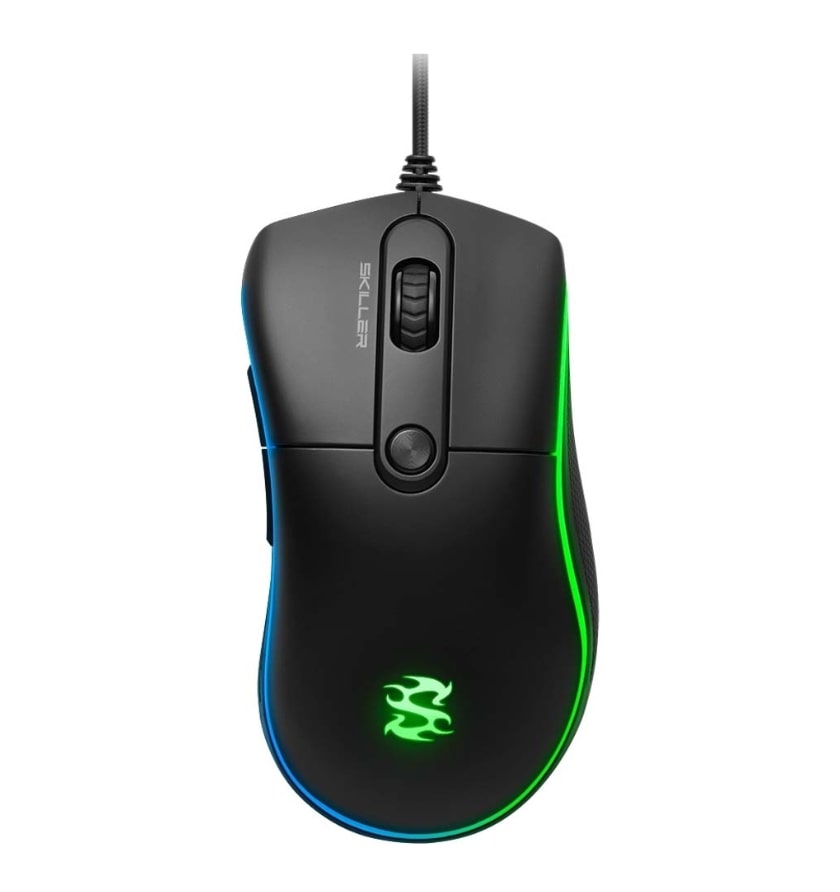 Gaming Ποντίκι Sharkoon Skiller SGM2 RGB Wired Black (SKILLERSGM2)