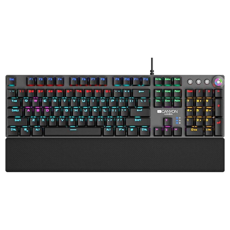 Gaming Πληκτρολόγιο Canyon Nightfall Mechanical Keyboard (CND-SKB7-US)