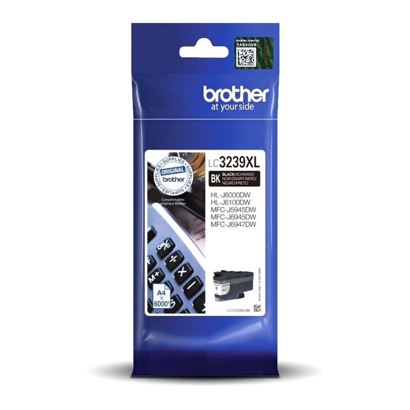 Μελάνι BROTHER LC-3239XLBK Black - 6.000 σελ.