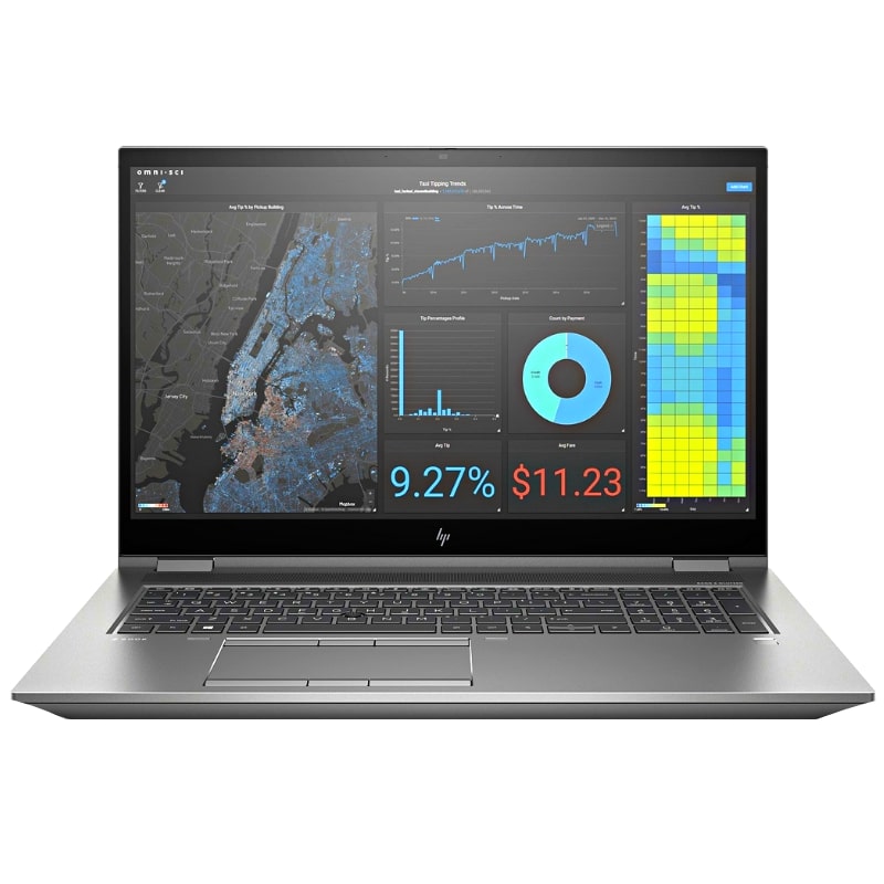 Laptop HP ZBook Fury 17 G7 17,3-inch Mobile Workstation Intel i7-10750H/32GB/512GB SSD/Quadro T2000/Win10P/Grey (9UY34AV)