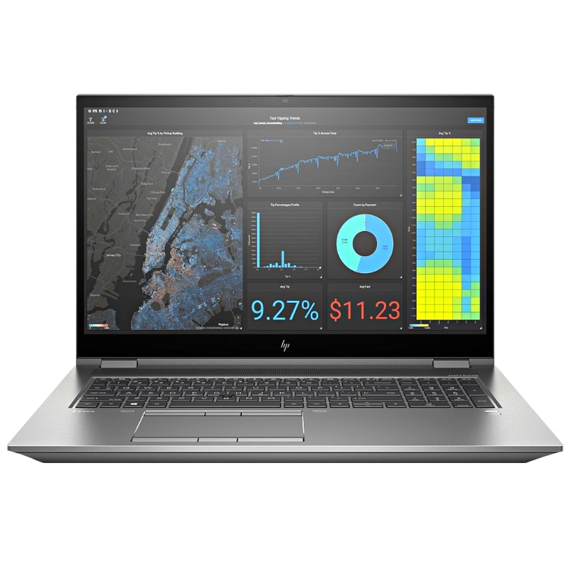 Laptop HP ZBook Fury 17 G7 17,3-inch Mobile Workstation Intel i7-10750H/32GB/512GB SSD/Quadro T2000/Win10P/Grey (9UY34AV)