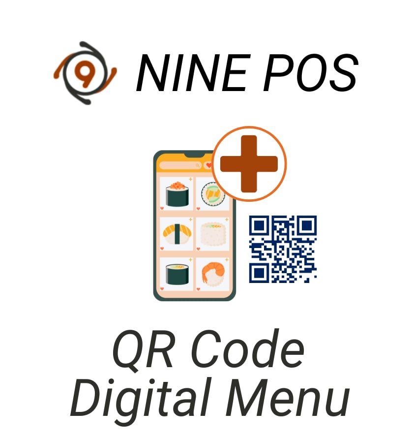 Module 9POS QR Code Digital Menu - Διάρκεια 6 Μήνες
