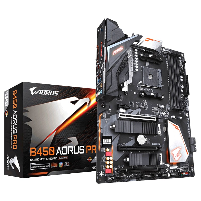 Motherboard GIGABYTE Aorus B450 Pro (rev. 1.0) ATX με AMD AM4 Socket (B450 AORUS PRO)