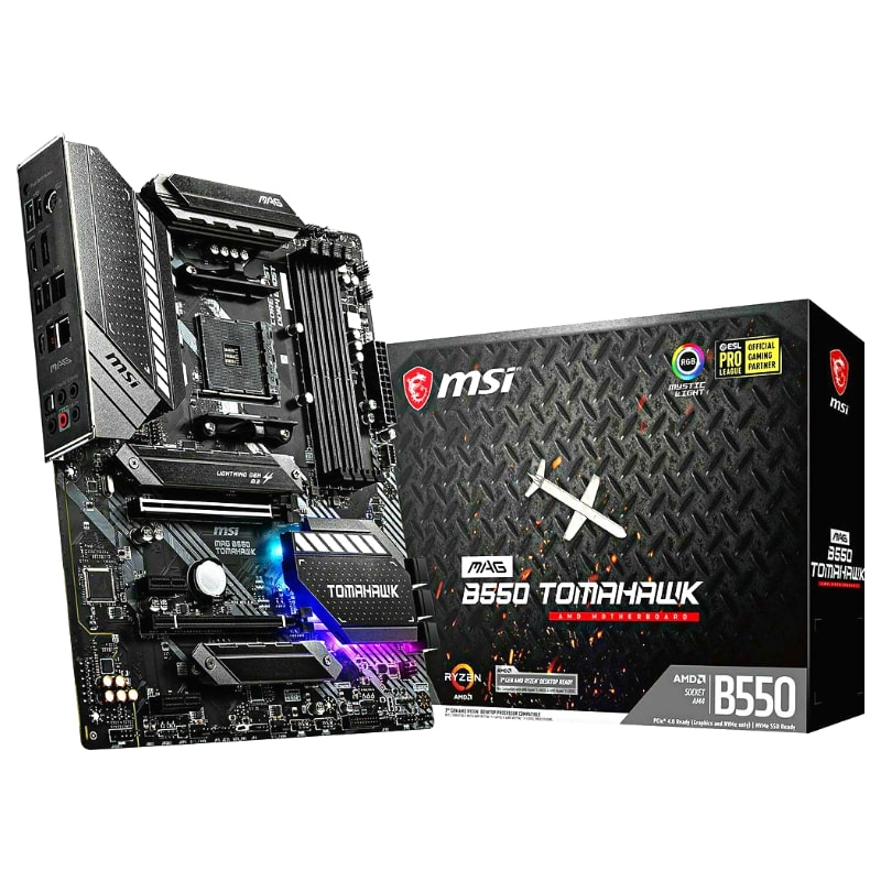 Motherboard MSI MAG B550 Tomahawk Motherboard ATX με AMD AM4 Socket (7C91-001R)