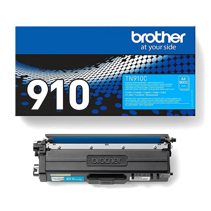 Toner BROTHER TN-910C Cyan - 9.000 σελ.