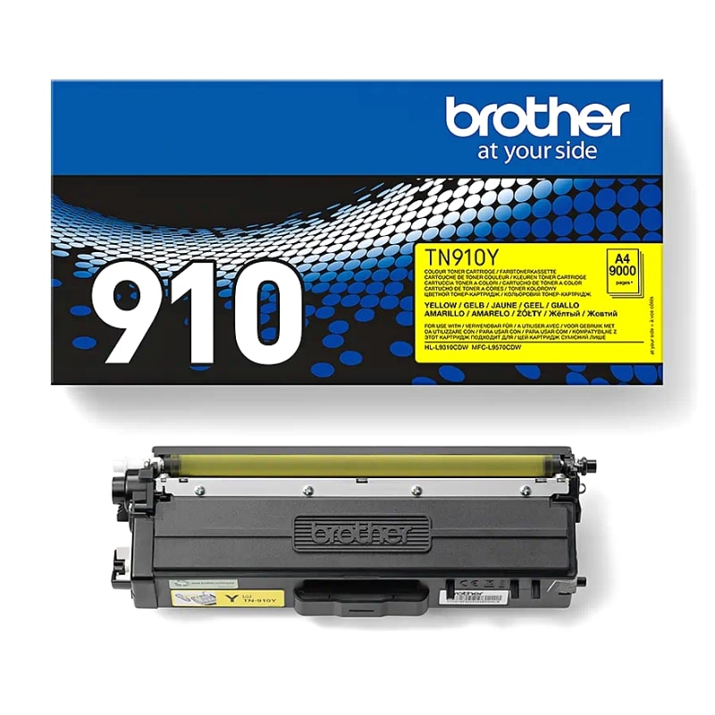 Toner BROTHER TN-910Y Yellow - 9.000 σελ.