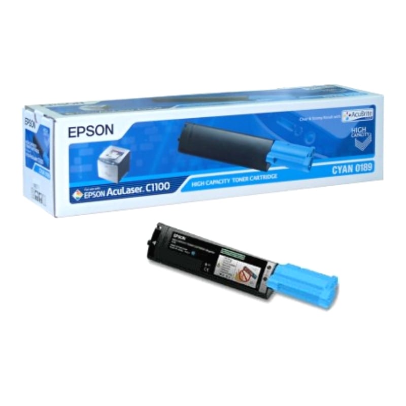 Toner EPSON C13S050189 Cyan-4.000 σελ.