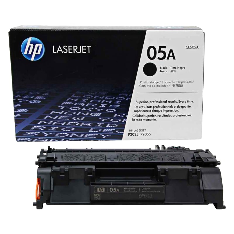 Toner HP 05A Black Γνήσιο - 2.300 σελ. (CE505A)