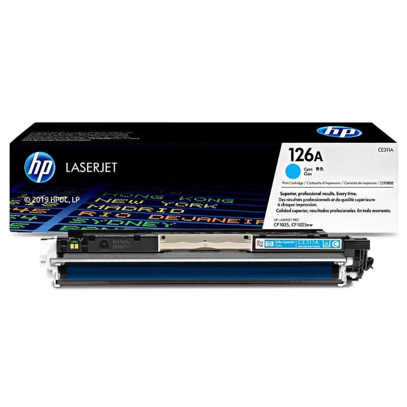 Toner HP 126A Cyan - 1.000 σελ. (CE311A)