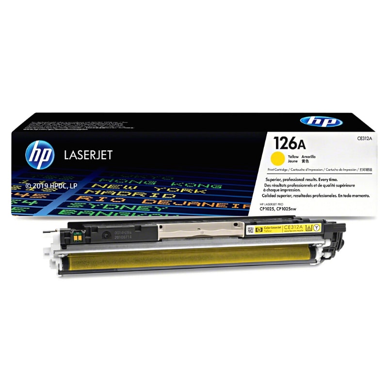 Toner HP126A Yellow - 1.000 σελ. (CE312A)