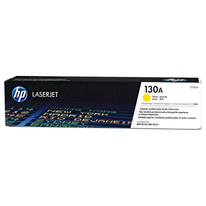 Toner HP 130A Yellow Γνήσιο - 1.000 σελ. (CF352A)