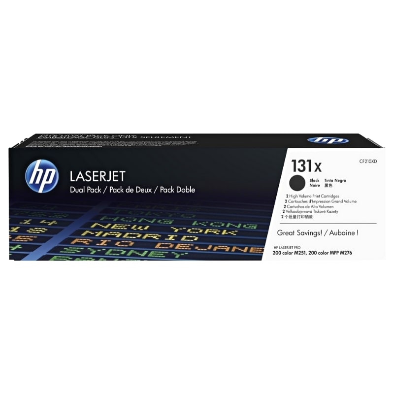 Toner HP 131X Black Γνήσιο - 2.400 σελ. (CF210X)