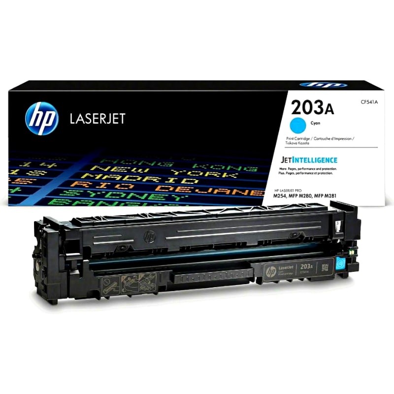 Toner HP 203A Cyan Γνήσιο - 1.300 σελ. (CF541A)