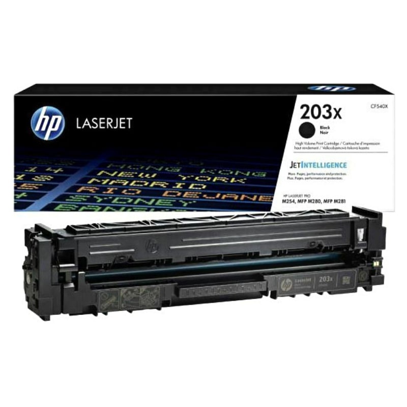 Toner HP 203X Black Γνήσιο - 3.200 σελ. (CF540X)