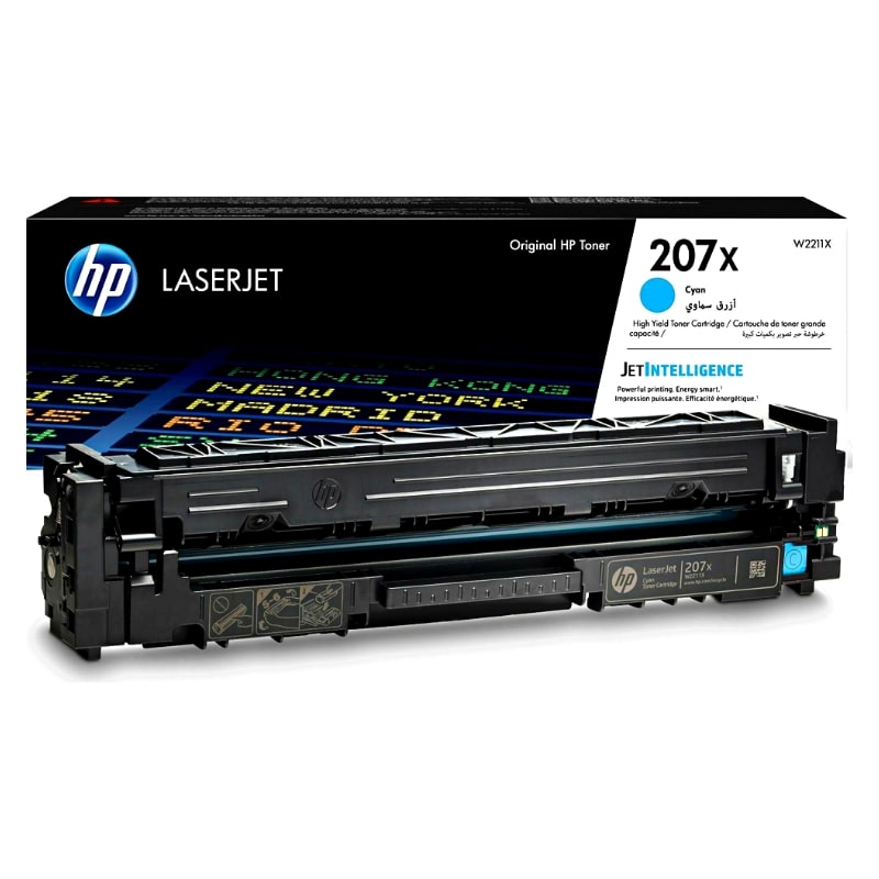 Toner HP 207X Cyan - 2.450 σελ. (W2211X)