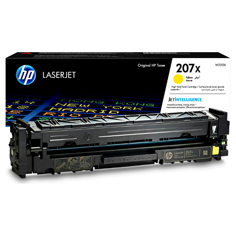 Toner HP 207X Yellow Γνήσιο - 2.450 σελ. (W2212X)