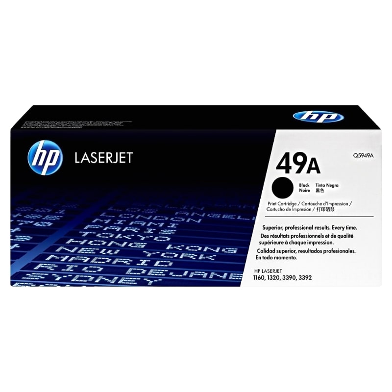 Toner HP 49A Black Γνήσιο - 2.500 σελ. (Q5949A)