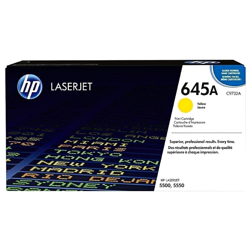 Toner HP 645A Yellow - 12.000 σελ. (9732Α)