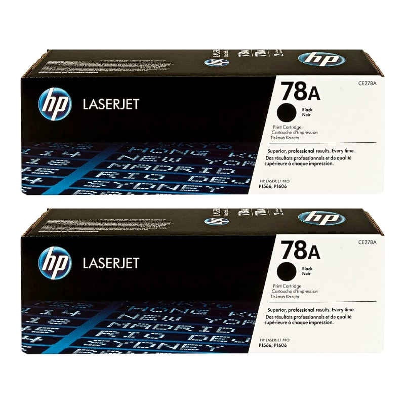 Toner HP 78A Dual Pack Black Γνήσιο - 2x2.100 σελ. (CE278AD)