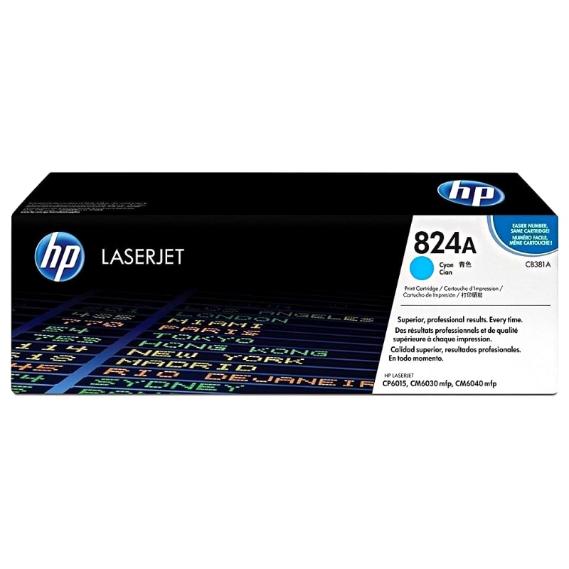 Toner HP 824A Cyan Γνήσιο - 21.000 σελ. (CB381A)