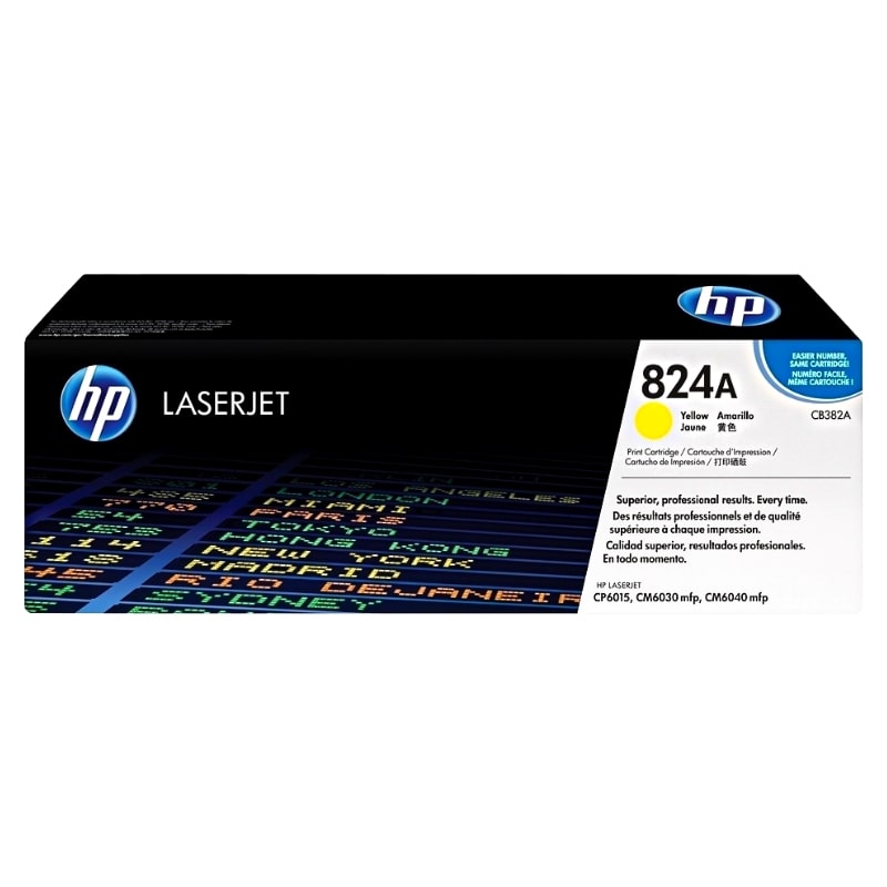 Toner HP 824A Yellow Γνήσιο - 21.000 σελ. (CB382A)