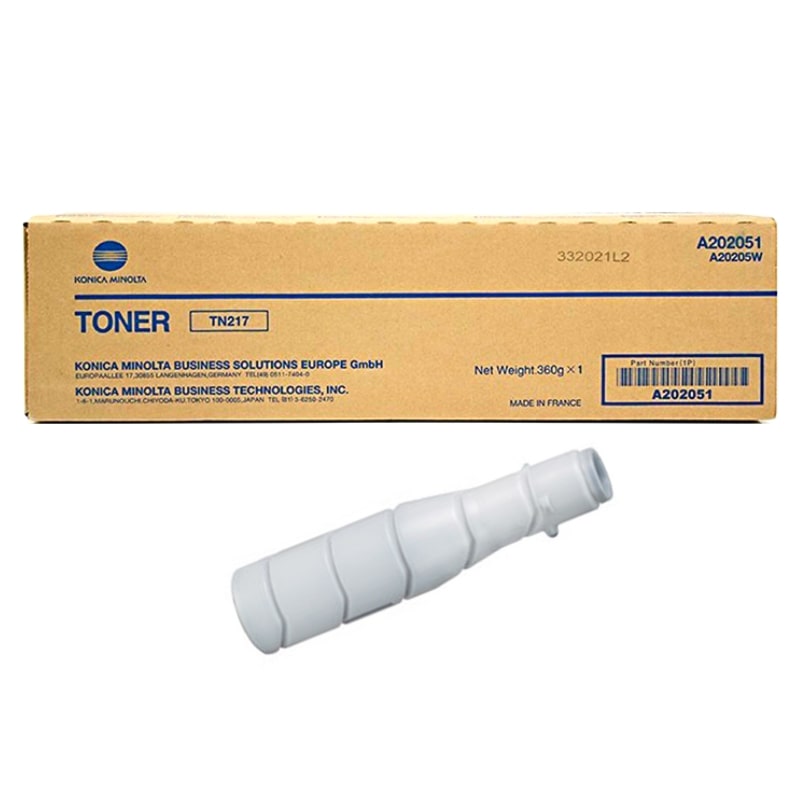 Toner KONICA MINOLTA TN-217 Black-17.500 σελ. (A0202051)