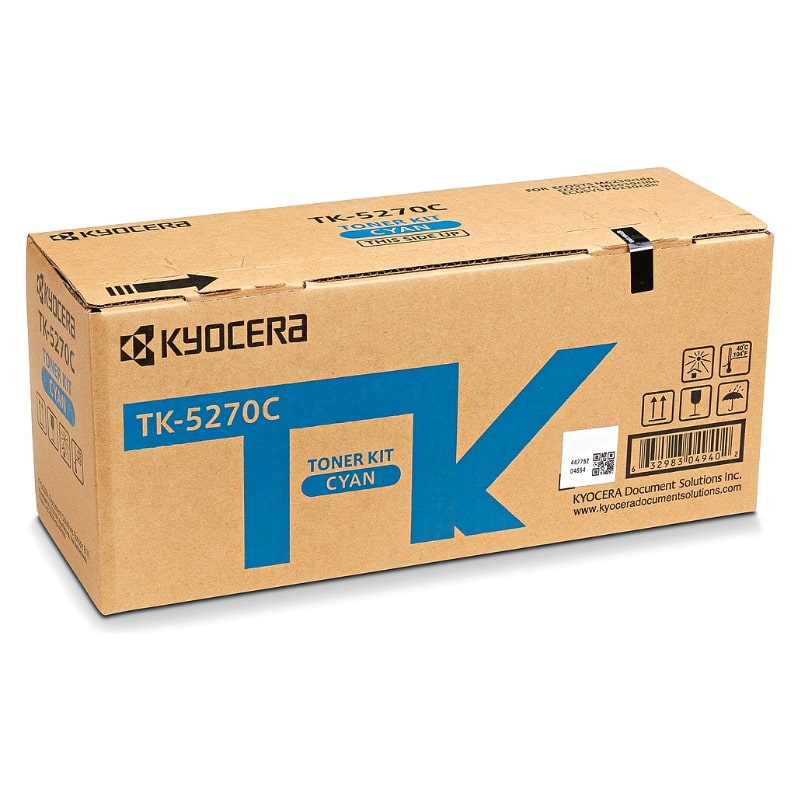 Toner KYOCERA MITA TK-5270C Cyan - 6.000 σελ. (1T02TVCNL0)