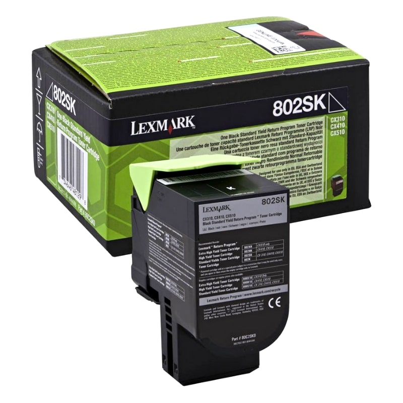 Toner LEXMARK 80C2HK0 Black - 4.000 σελ. (80C2HK0)