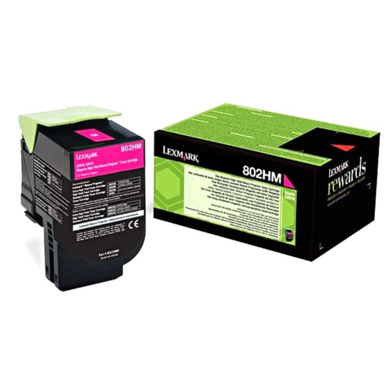 Toner LEXMARK 80C2HM0 Magenta - 3.000 σελ.