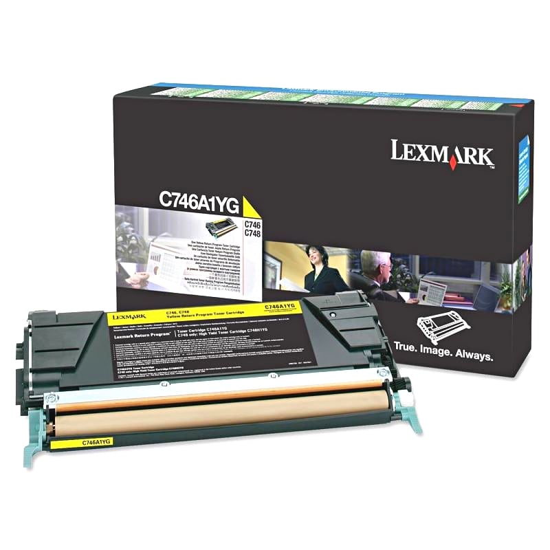 Toner LEXMARK C746A1YG Yellow - 7.000 σελ.