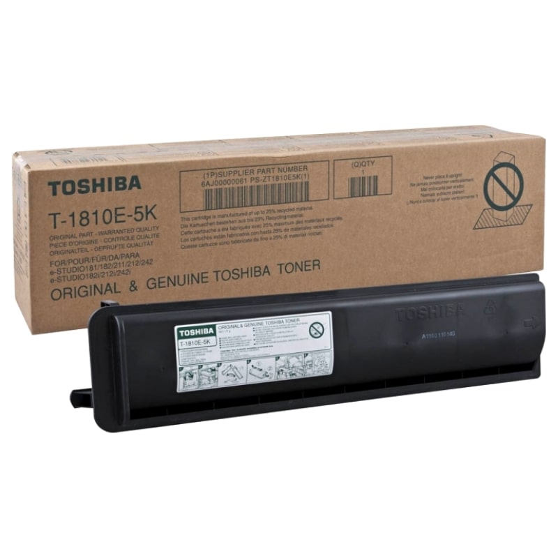 Toner TOSHIBA T-1810E Black - 24.000 σελ. (6AJ00000058)