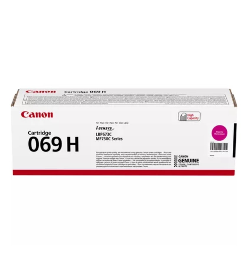 Toner CANON 069H Magenta - 5.500 σελ. (5096C002)